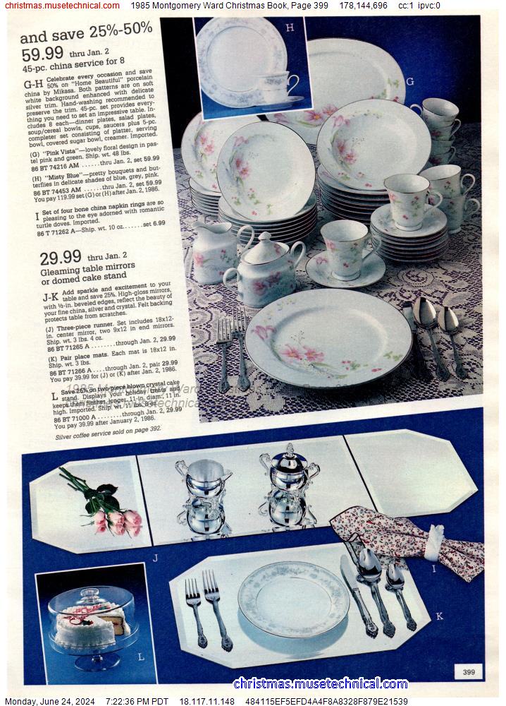 1985 Montgomery Ward Christmas Book, Page 399