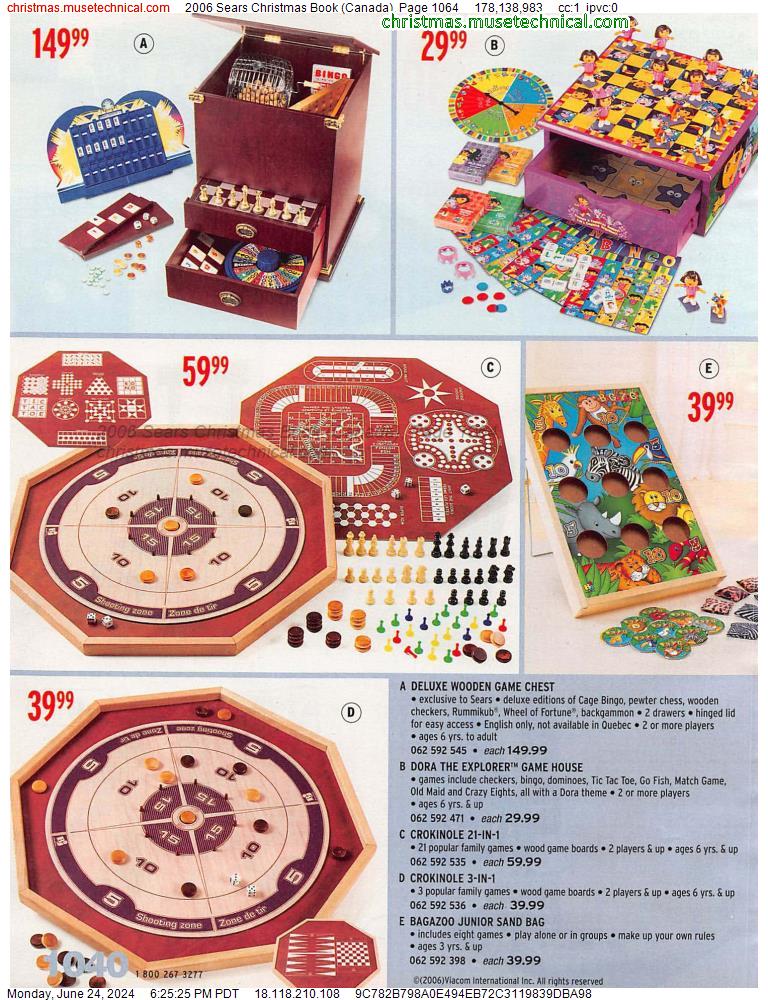 2006 Sears Christmas Book (Canada), Page 1064