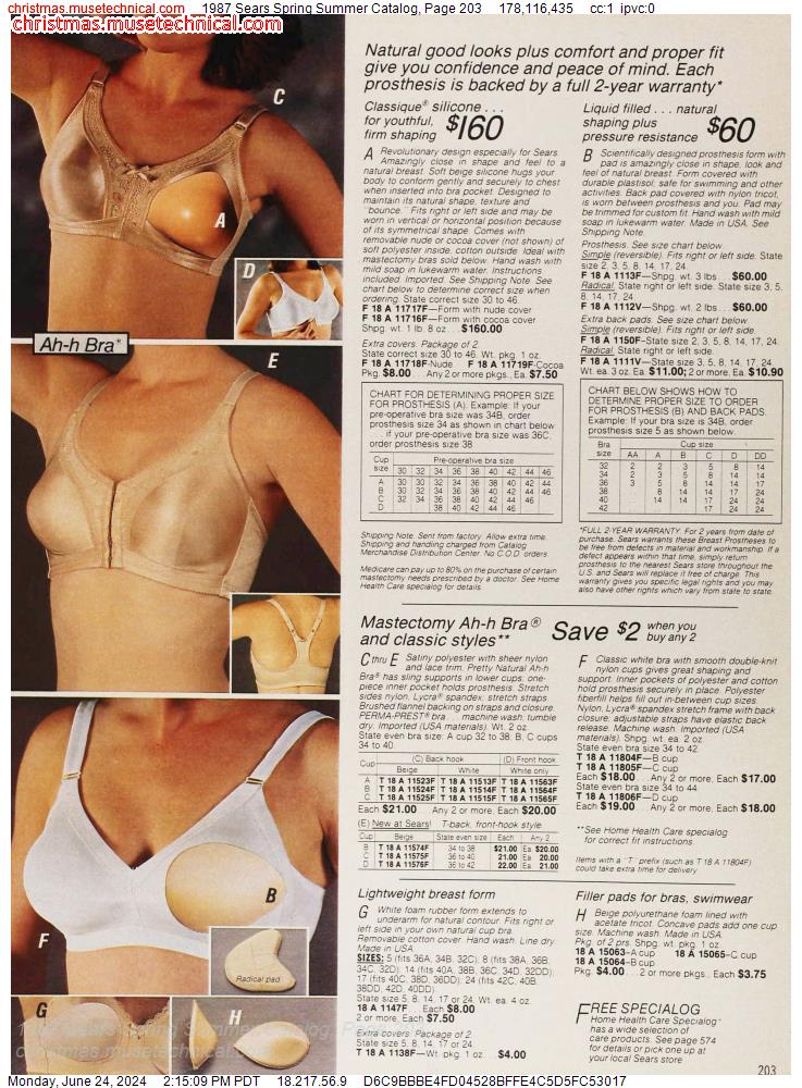 1987 Sears Spring Summer Catalog, Page 203