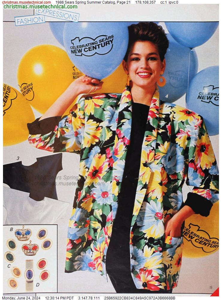 1986 Sears Spring Summer Catalog, Page 21