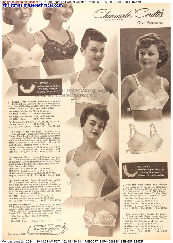 1960 Sears Fall Winter Catalog, Page 253