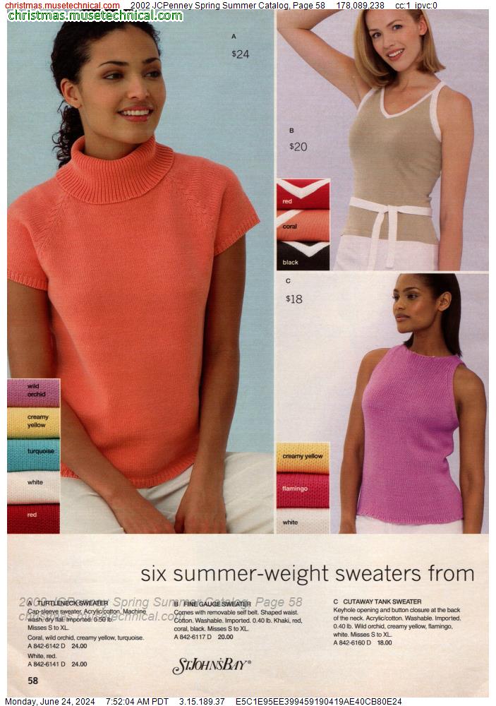 2002 JCPenney Spring Summer Catalog, Page 58