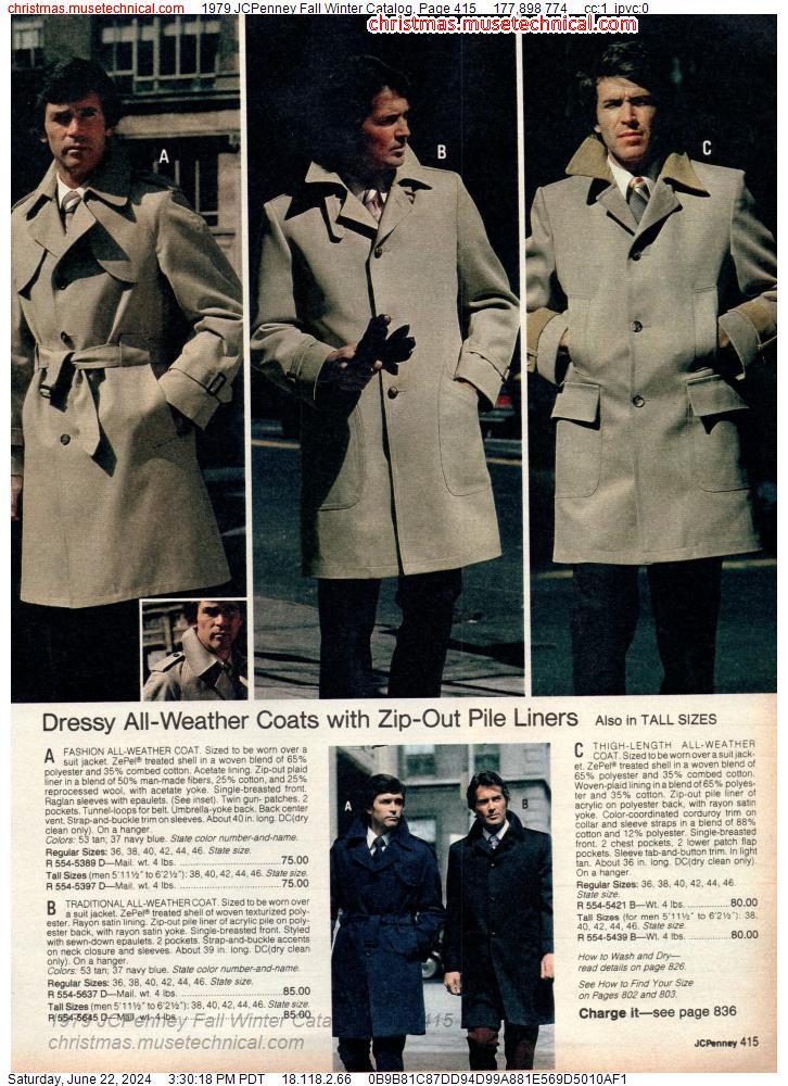1979 JCPenney Fall Winter Catalog, Page 415