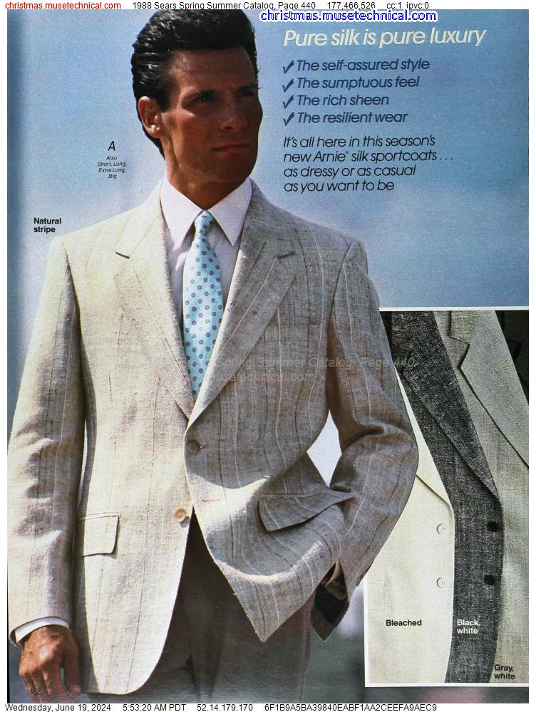 1988 Sears Spring Summer Catalog, Page 440