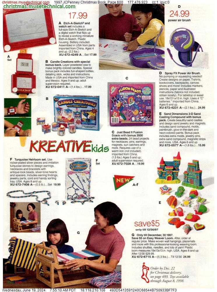 1997 JCPenney Christmas Book, Page 600
