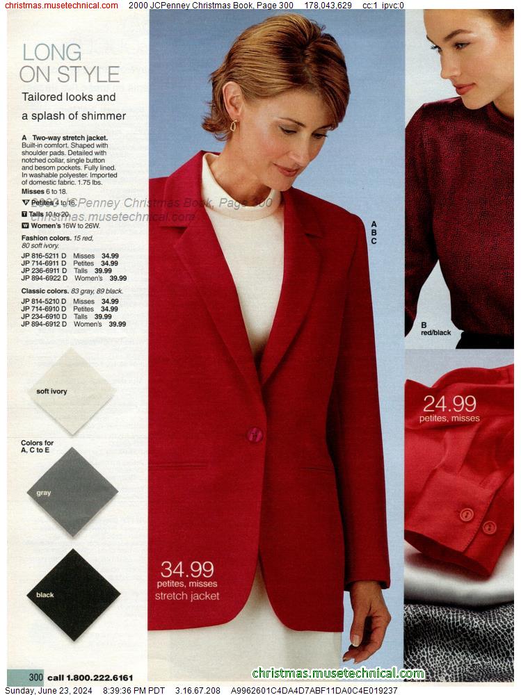 2000 JCPenney Christmas Book, Page 300