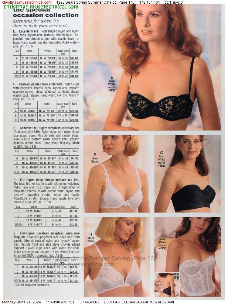 1993 Sears Spring Summer Catalog, Page 170
