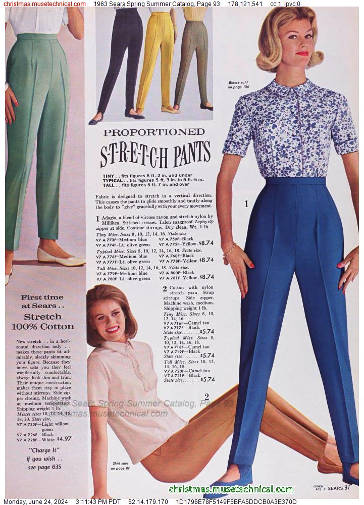 1963 Sears Spring Summer Catalog, Page 93