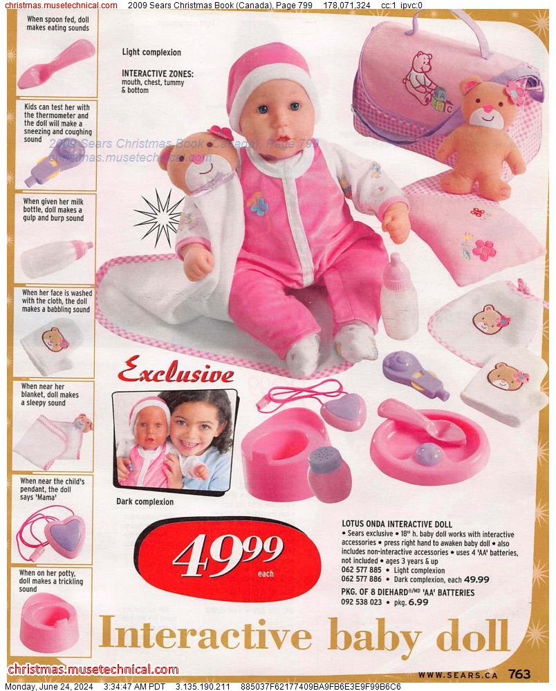 2009 Sears Christmas Book (Canada), Page 799