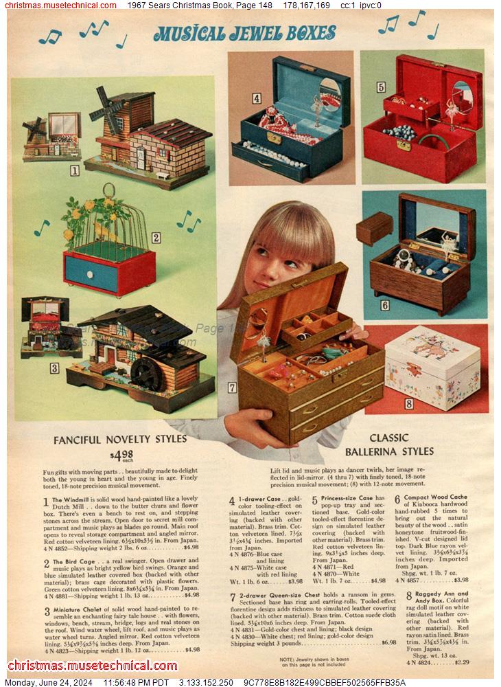1967 Sears Christmas Book, Page 148
