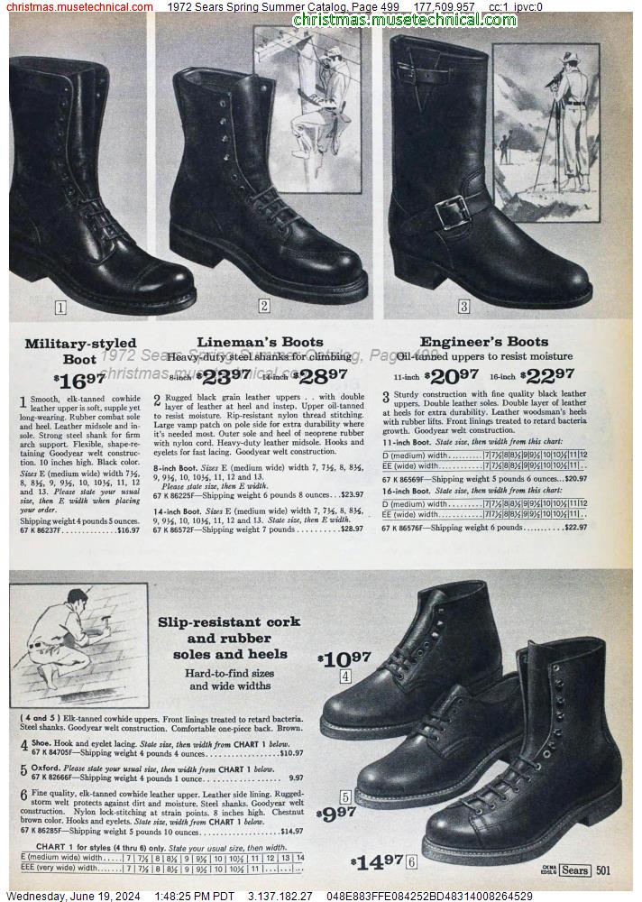 1972 Sears Spring Summer Catalog, Page 499