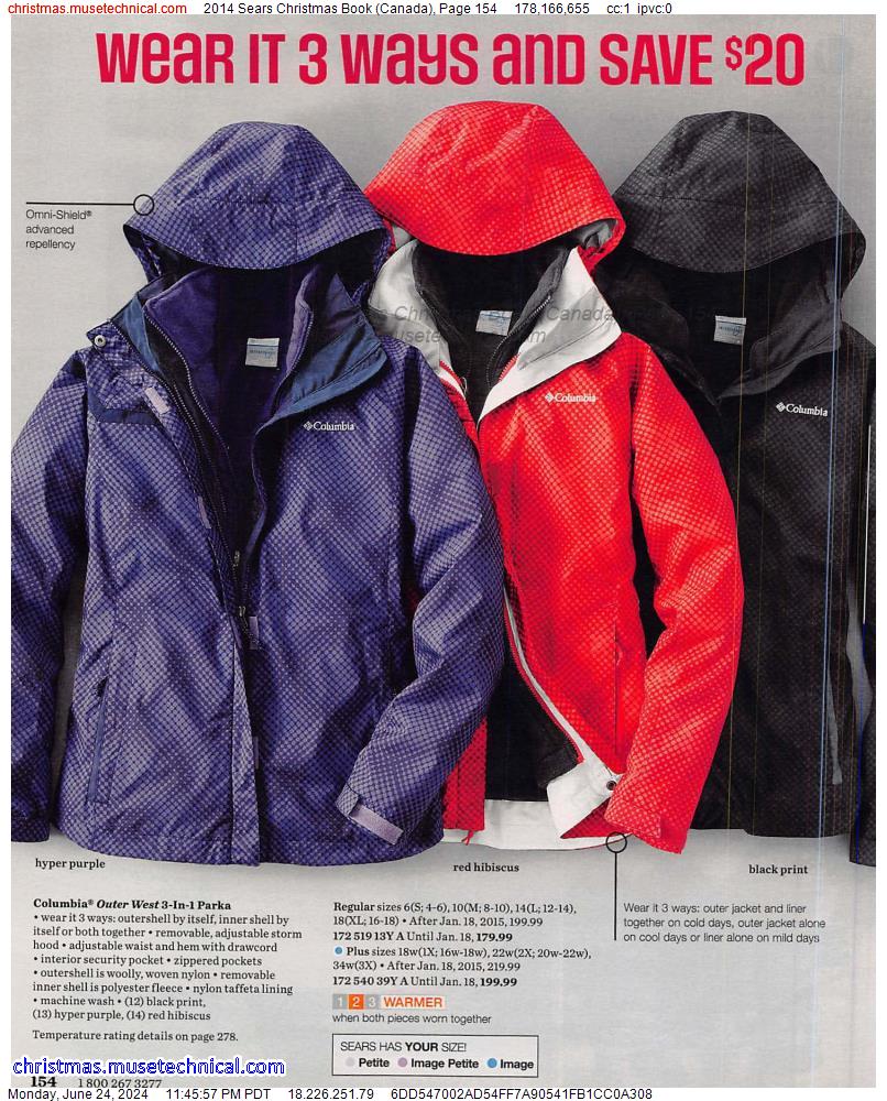 2014 Sears Christmas Book (Canada), Page 154
