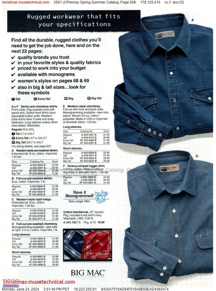 2001 JCPenney Spring Summer Catalog, Page 506