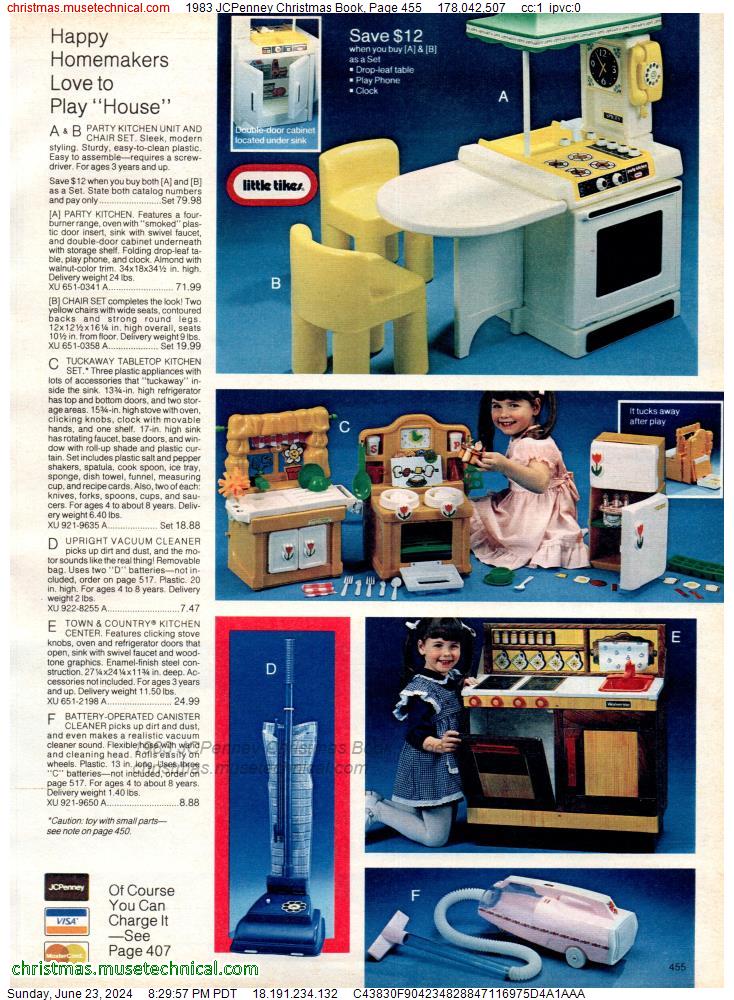 1983 JCPenney Christmas Book, Page 455