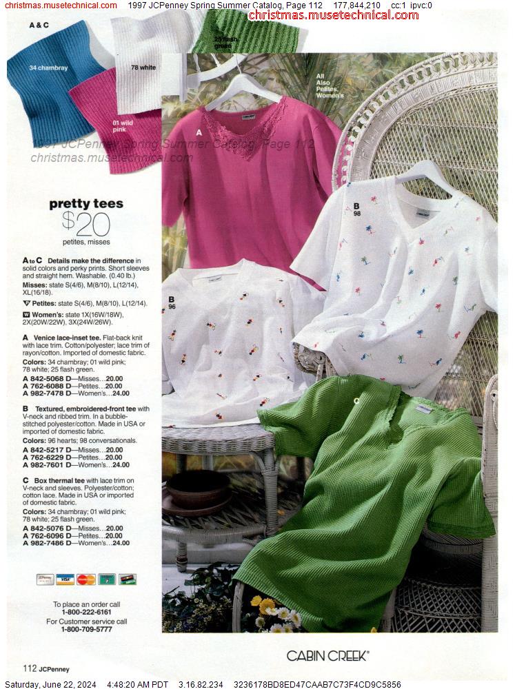 1997 JCPenney Spring Summer Catalog, Page 112