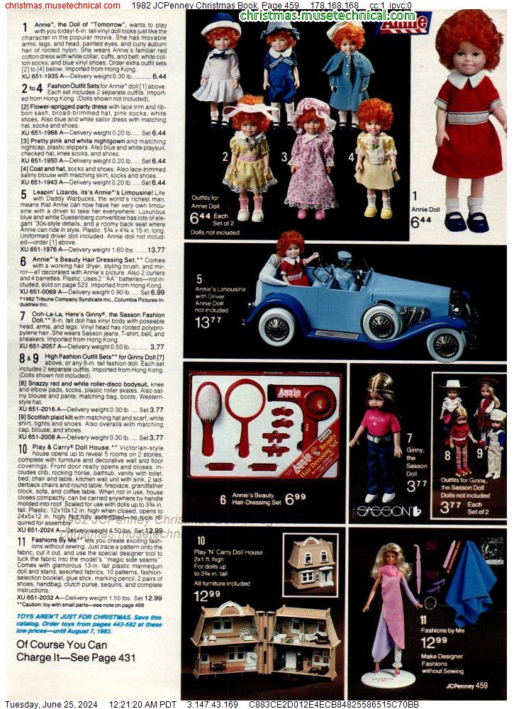 1982 JCPenney Christmas Book, Page 459