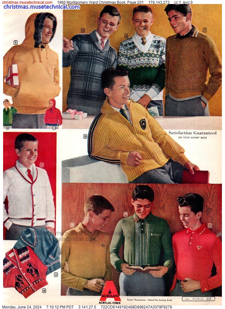 1960 Montgomery Ward Christmas Book, Page 201