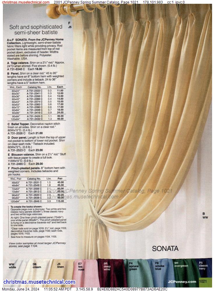 2001 JCPenney Spring Summer Catalog, Page 1021
