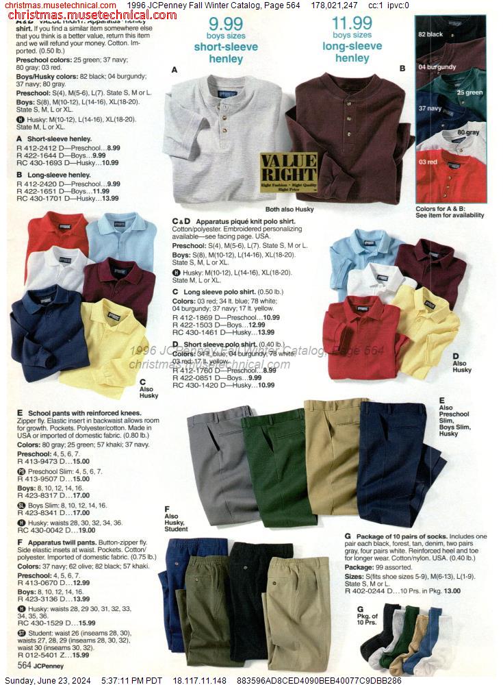 1996 JCPenney Fall Winter Catalog, Page 564