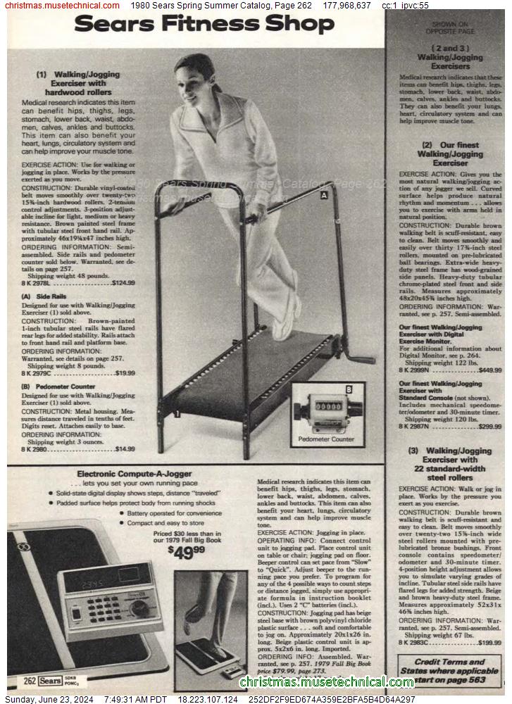 1980 Sears Spring Summer Catalog, Page 262