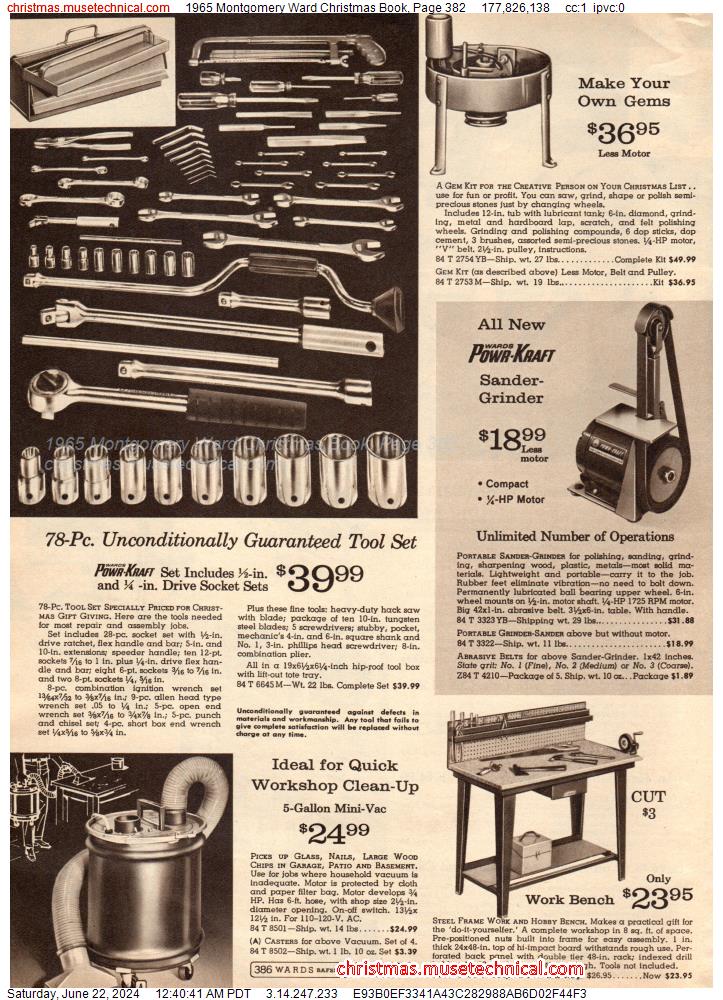 1965 Montgomery Ward Christmas Book, Page 382