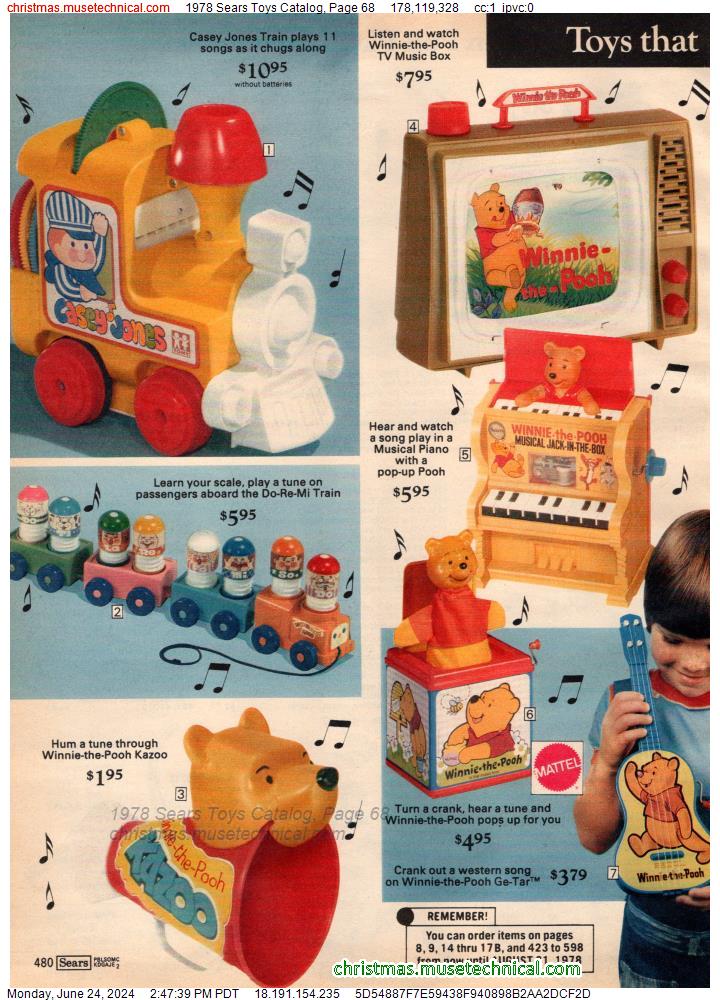 1978 Sears Toys Catalog, Page 68
