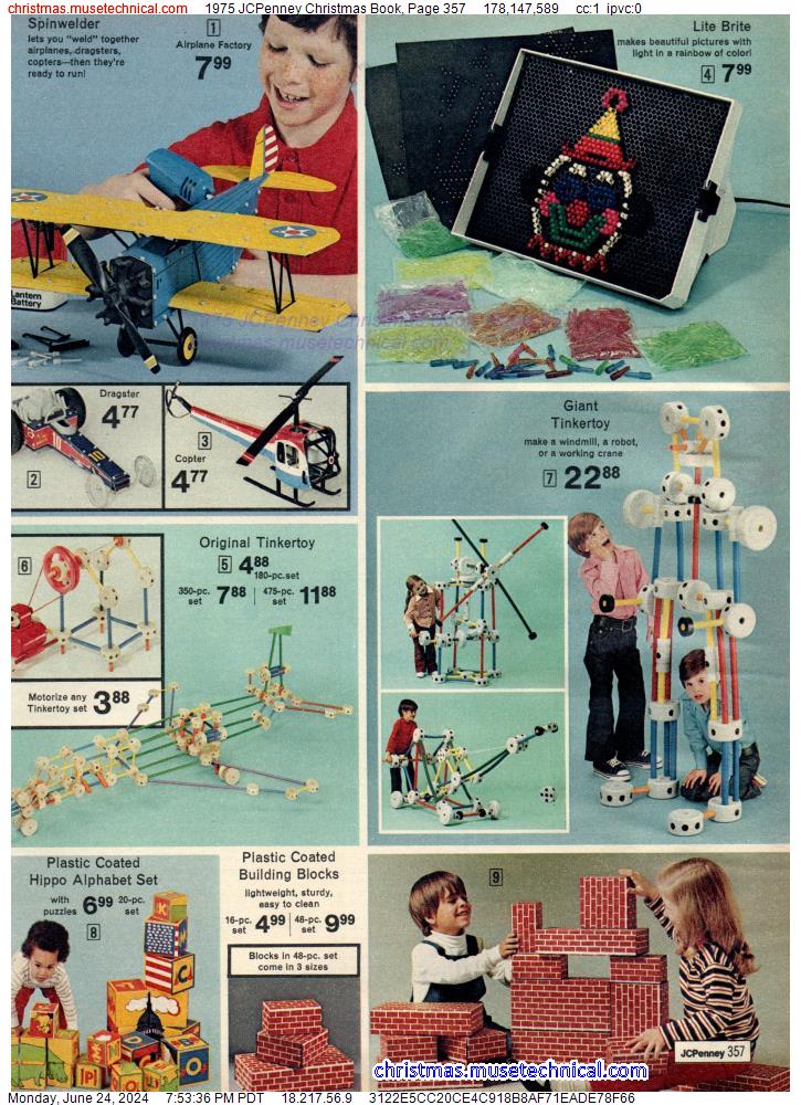 1975 JCPenney Christmas Book, Page 357