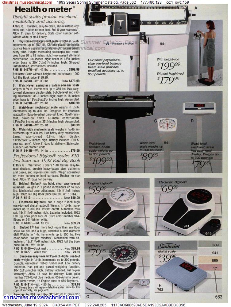 1993 Sears Spring Summer Catalog, Page 562