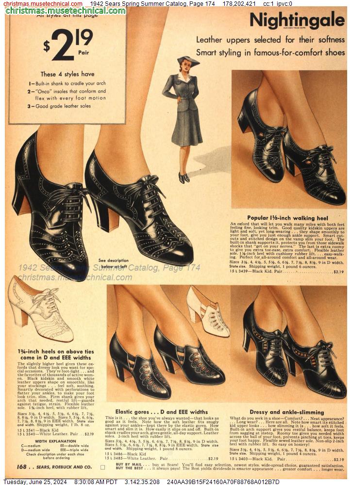 1942 Sears Spring Summer Catalog, Page 174