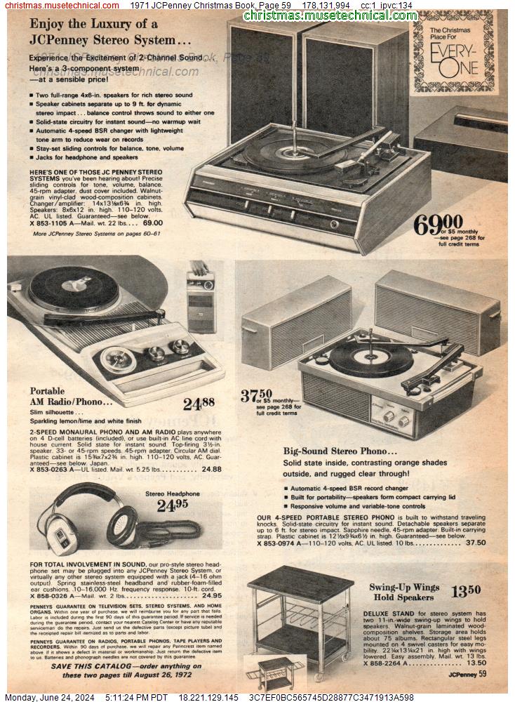 1971 JCPenney Christmas Book, Page 59