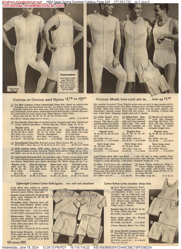 1960 Sears Spring Summer Catalog, Page 528