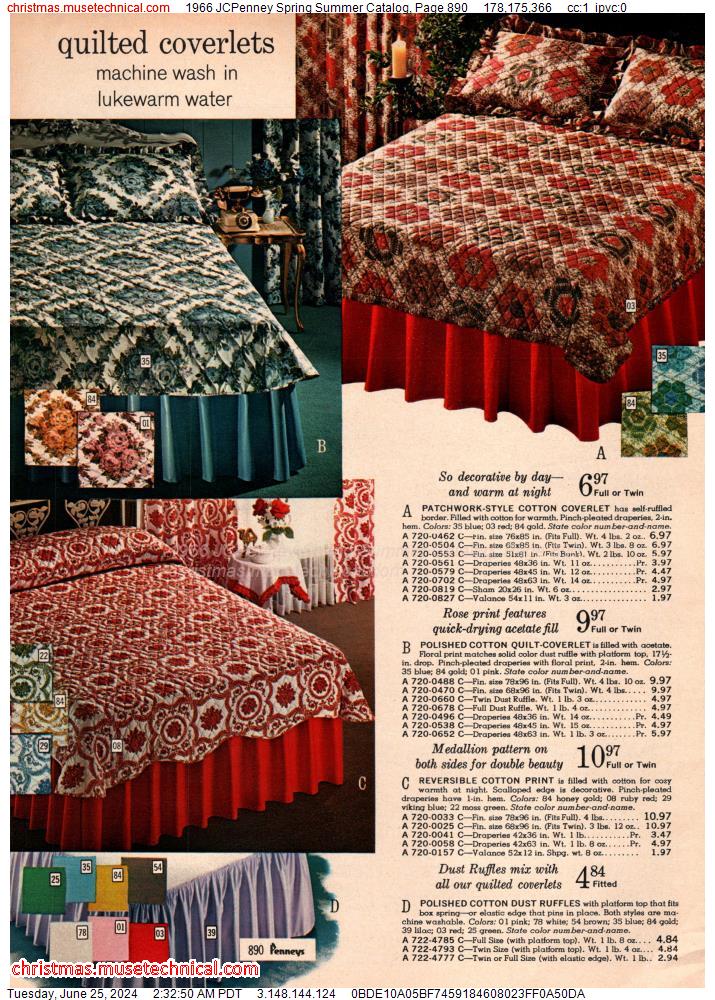 1966 JCPenney Spring Summer Catalog, Page 890