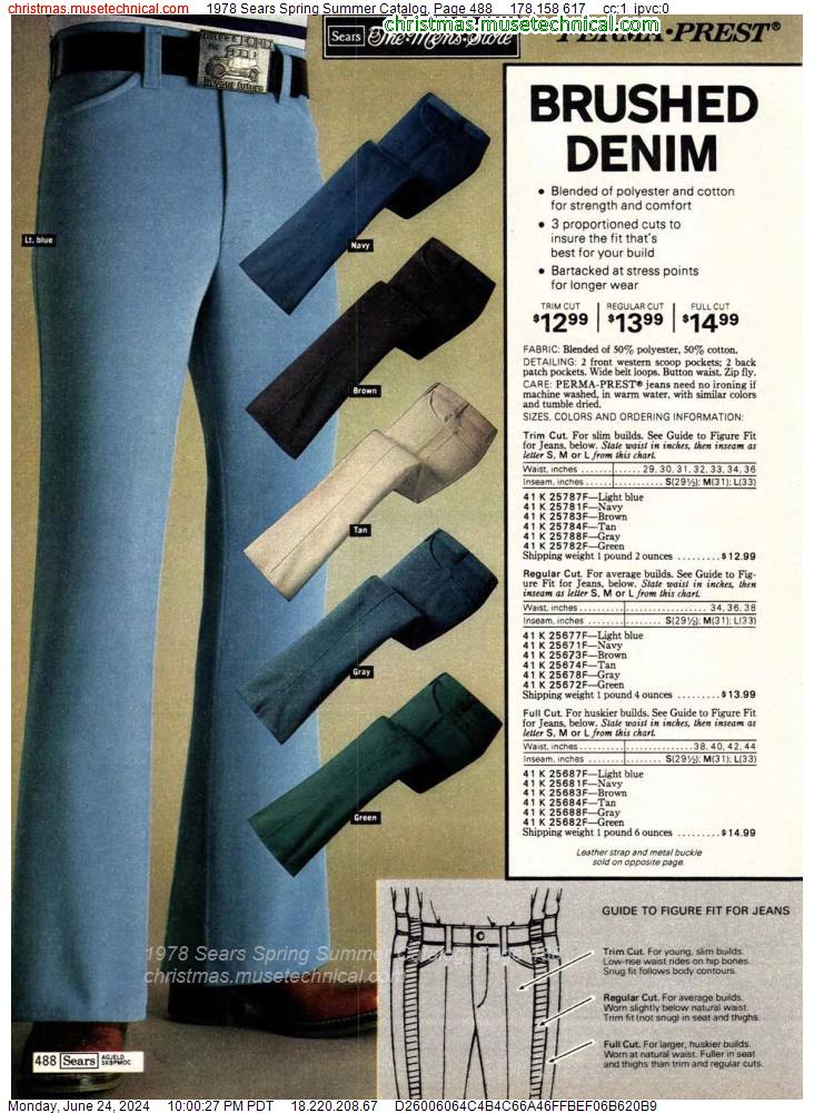 1978 Sears Spring Summer Catalog, Page 488