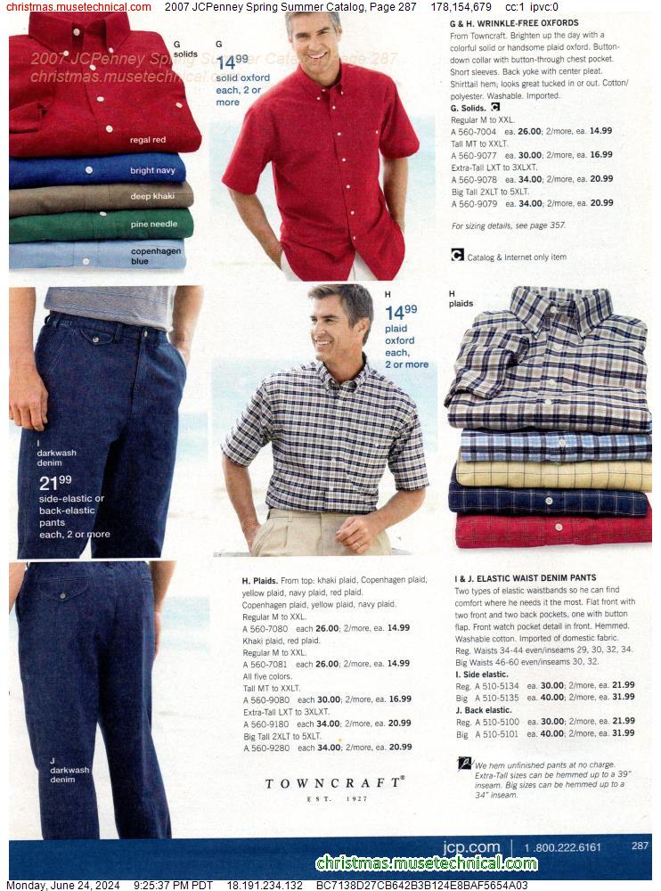 2007 JCPenney Spring Summer Catalog, Page 287