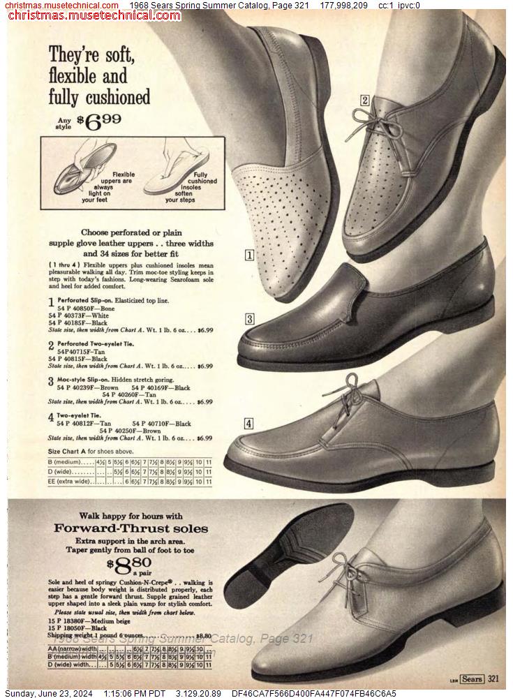 1968 Sears Spring Summer Catalog, Page 321