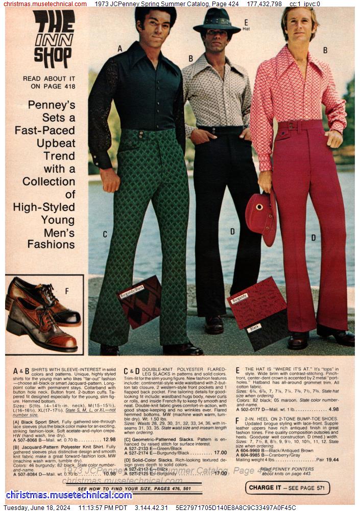 1973 JCPenney Spring Summer Catalog, Page 424