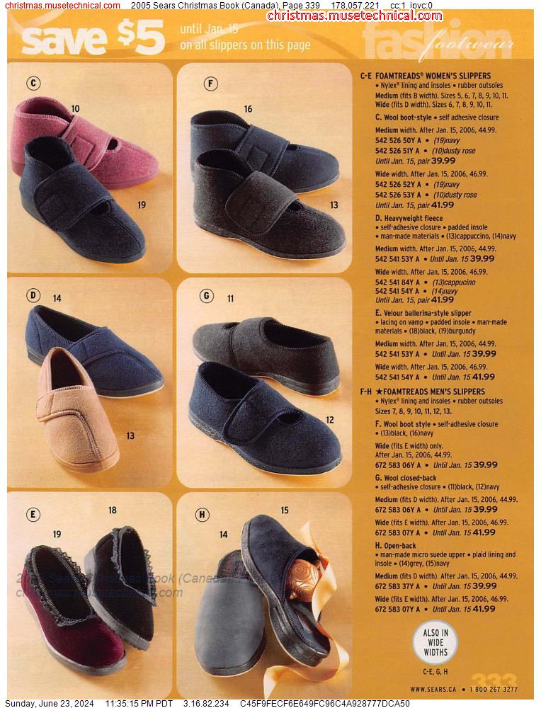 2005 Sears Christmas Book (Canada), Page 339
