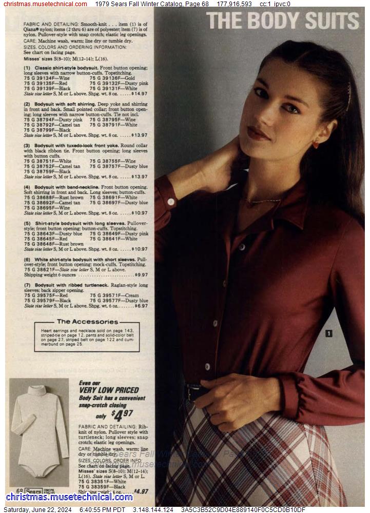 1979 Sears Fall Winter Catalog, Page 68