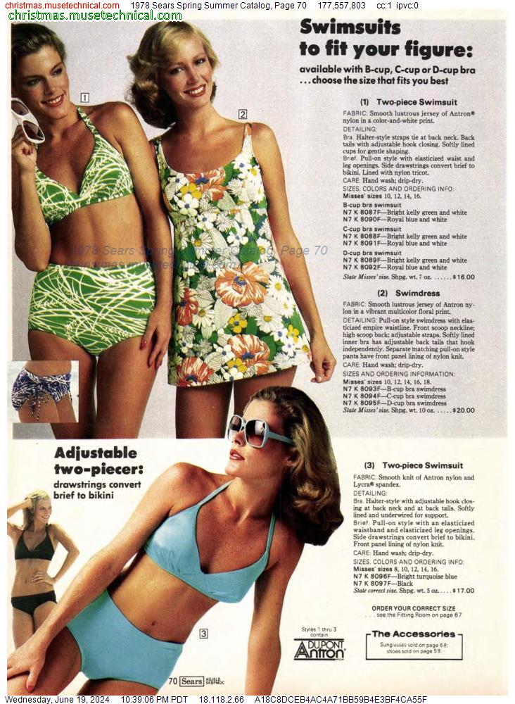 1978 Sears Spring Summer Catalog, Page 70
