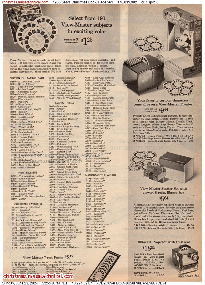 1965 Sears Christmas Book, Page 561
