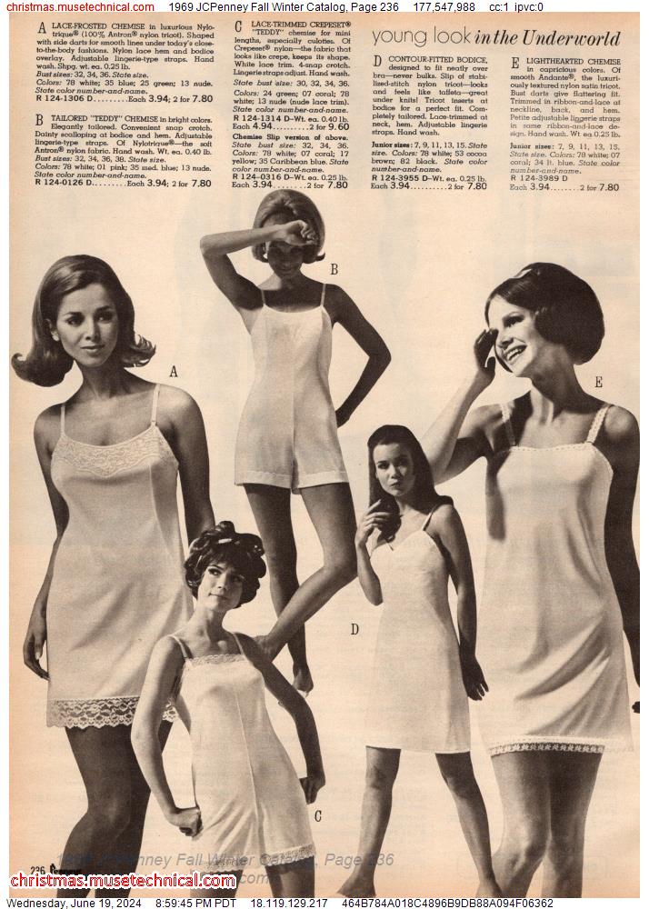 1969 JCPenney Fall Winter Catalog, Page 236