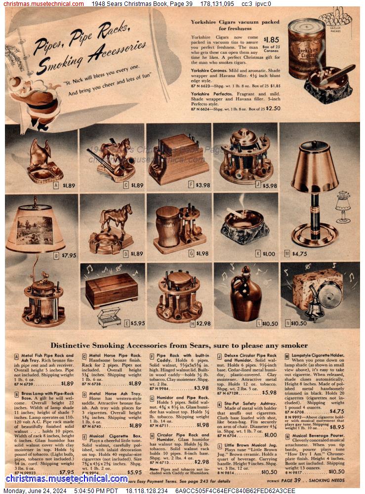 1948 Sears Christmas Book, Page 39