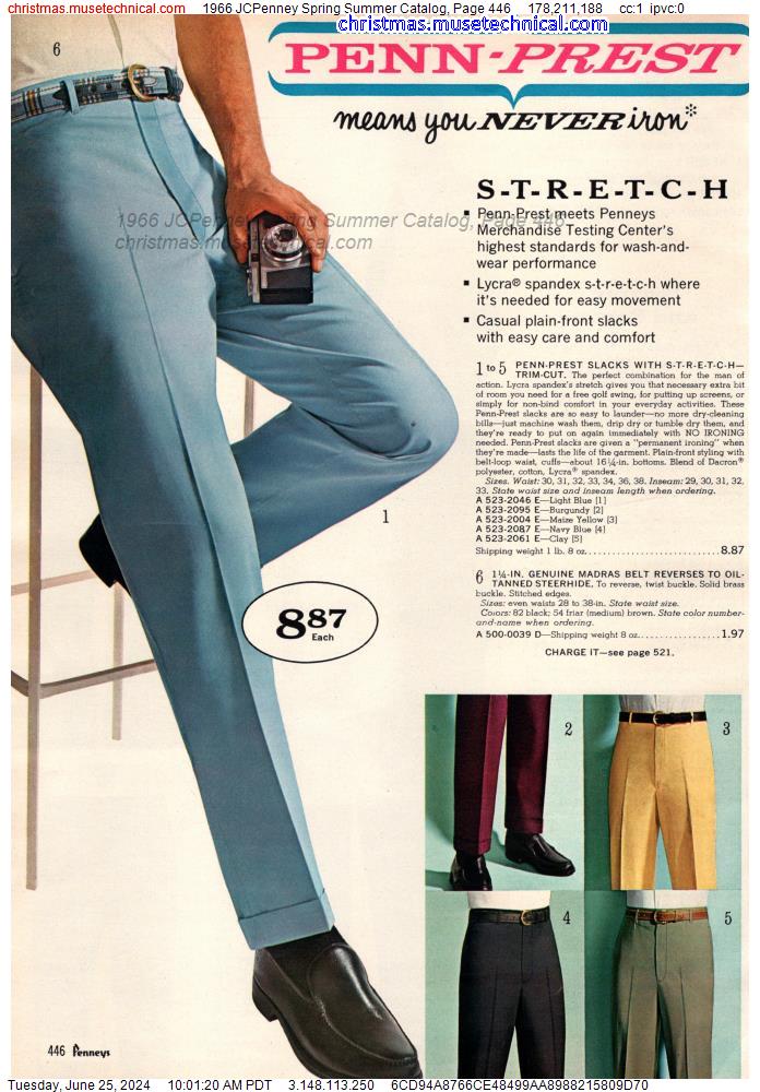 1966 JCPenney Spring Summer Catalog, Page 446
