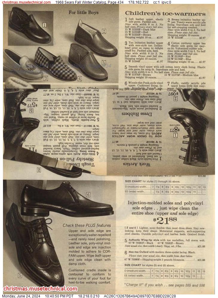 1968 Sears Fall Winter Catalog, Page 434