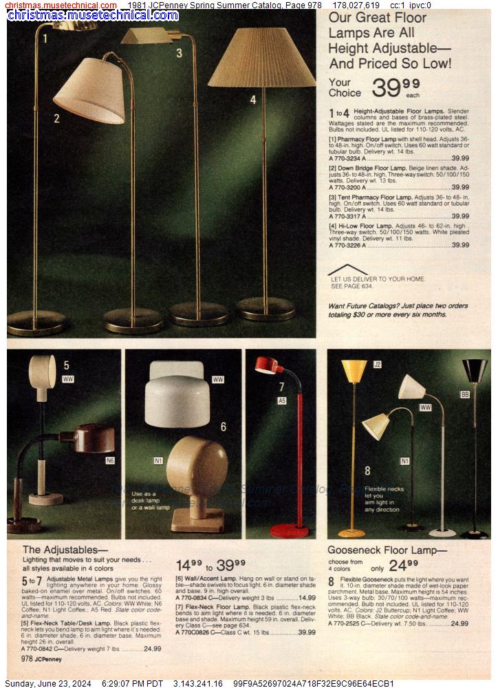 1981 JCPenney Spring Summer Catalog, Page 978