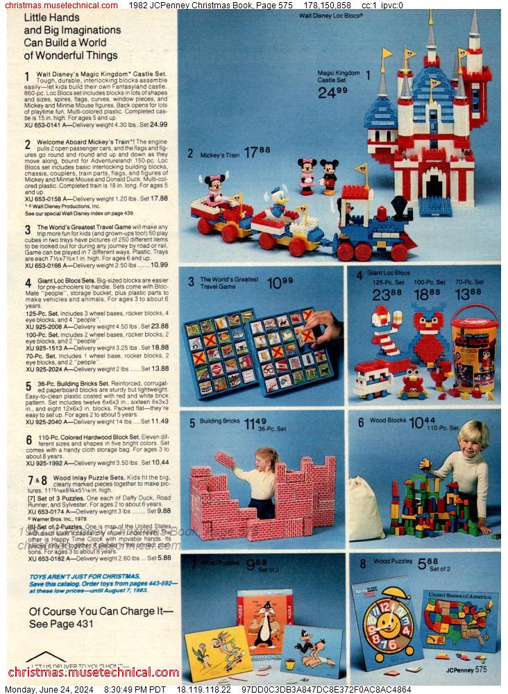 1982 JCPenney Christmas Book, Page 575