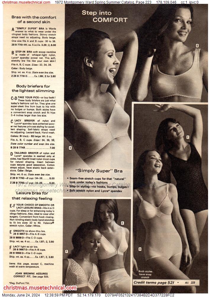 1972 Montgomery Ward Spring Summer Catalog, Page 223