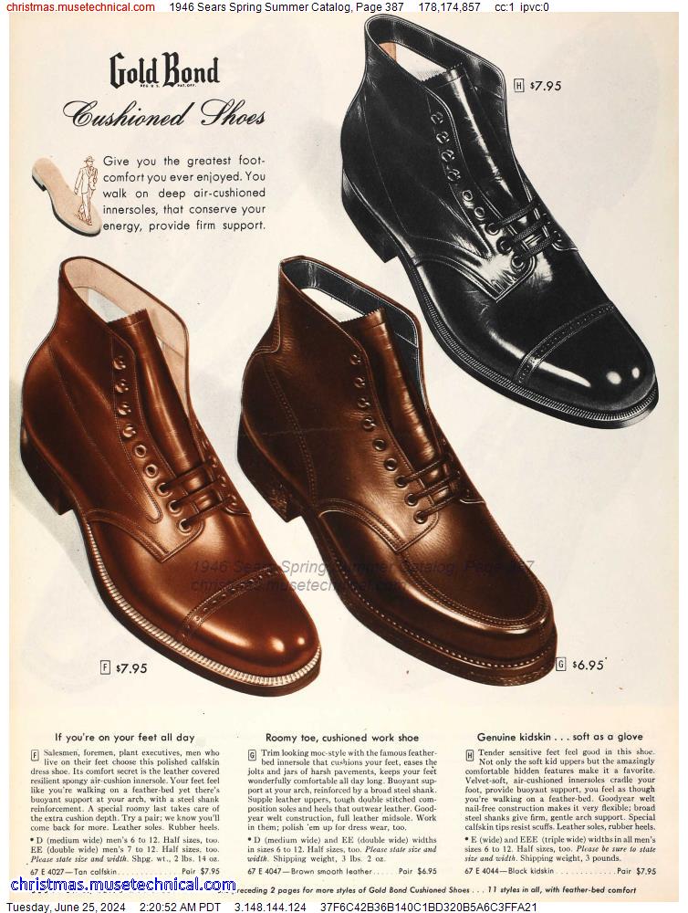 1946 Sears Spring Summer Catalog, Page 387