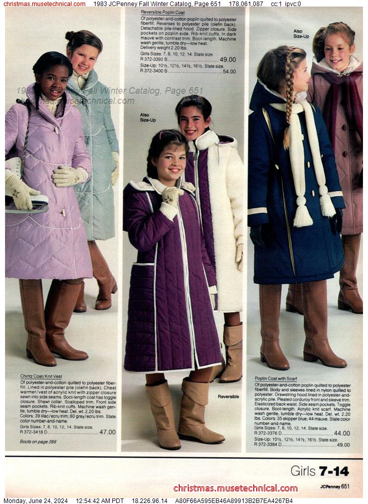 1983 JCPenney Fall Winter Catalog, Page 651