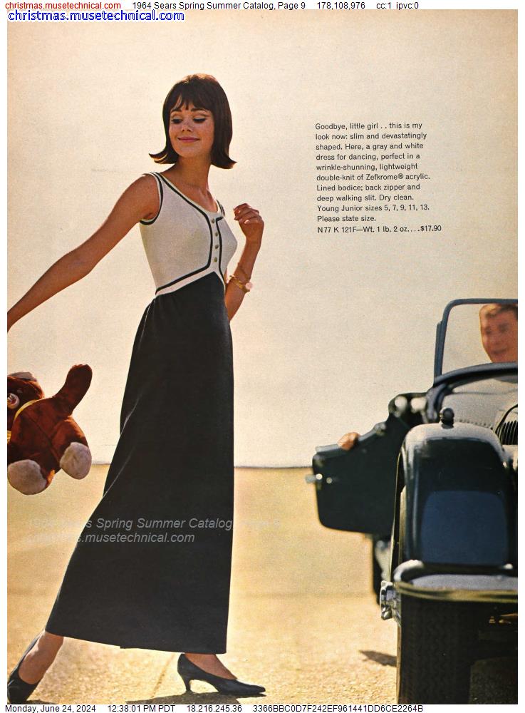 1964 Sears Spring Summer Catalog, Page 9